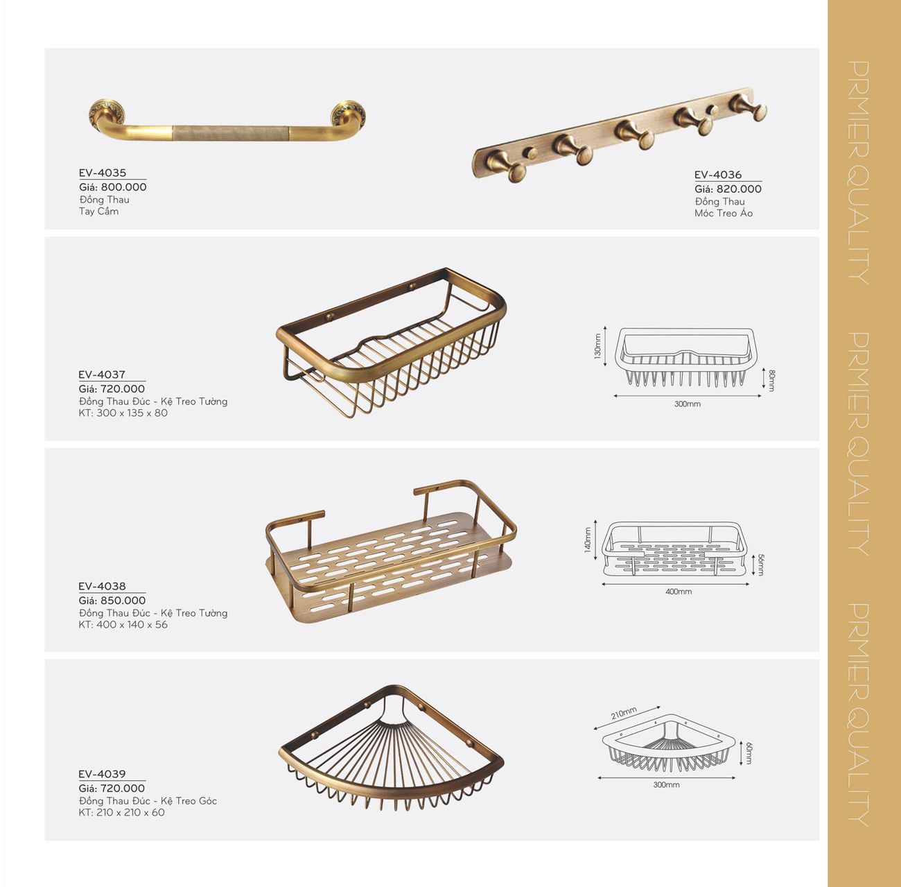 Thiết bị vệ sinh EVEREST Cổ Điển Catalogue và Bảng giá mới nhất /Page 